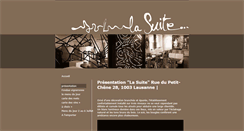 Desktop Screenshot of lasuite.ch